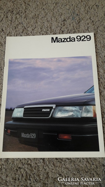 Mazda 929 / modell, prospektus, katalógus ,retro reklám, old timer, Japan autó,