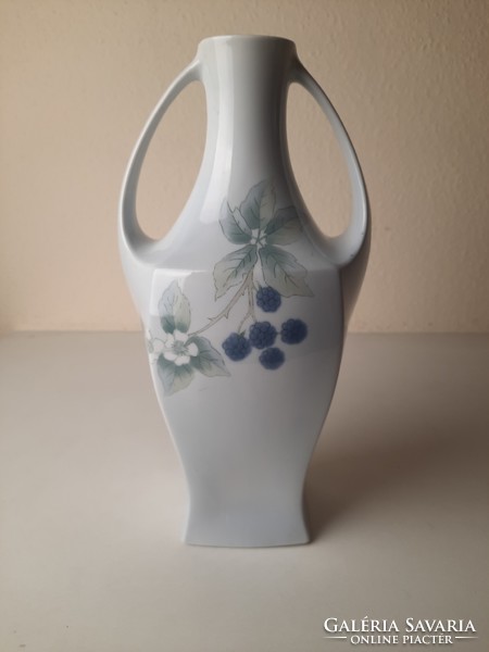 Art deco pirkenhammer porcelain vase