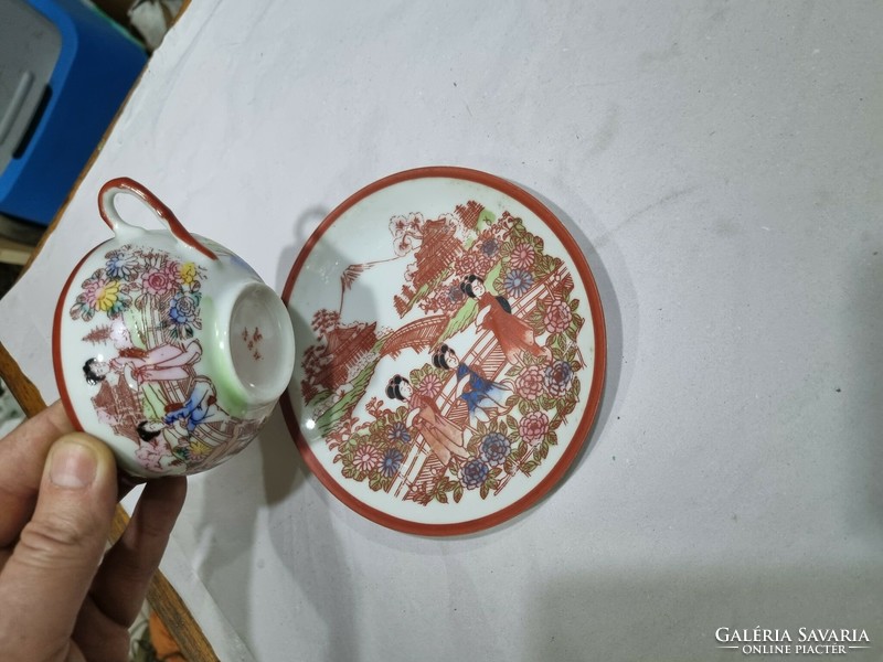 Régi japán porcelán teás csésze