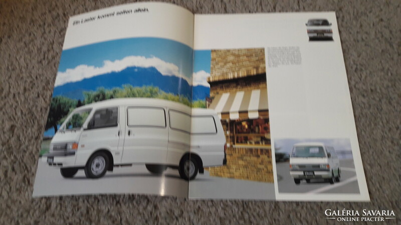Mazda E2200 / prospektus, katalógus ,retro reklám, old timer, Japan autó,22