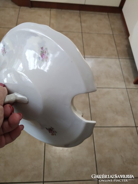 Zsolnay porcelán, leveses tál fedő eladó!