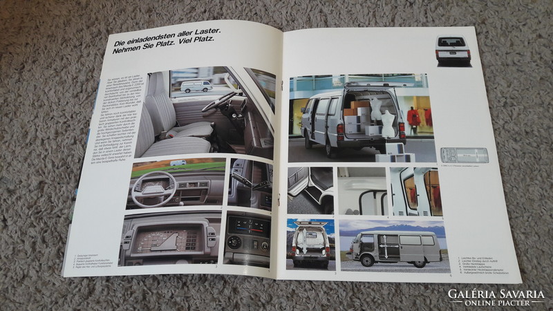 Mazda e2200 / brochure, catalog, retro advertisement, old timer, Japan car, 22