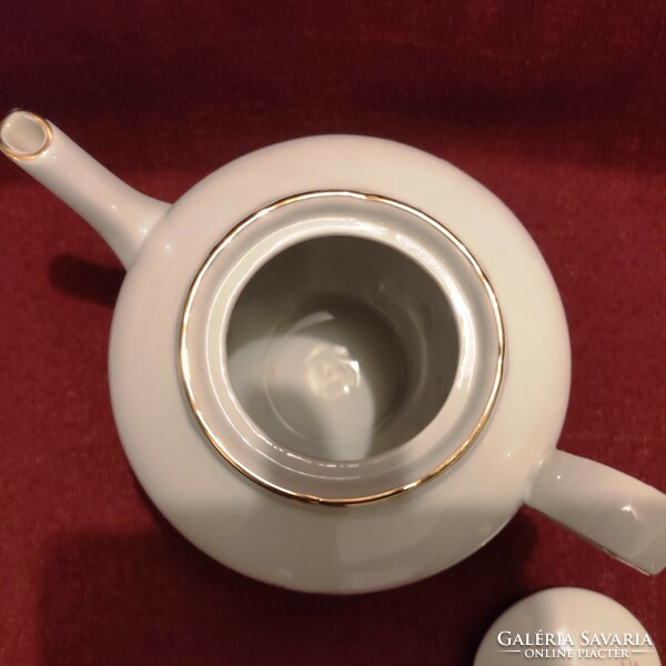 Stadtlengsfeld porcelán teáskanna, teakiöntő