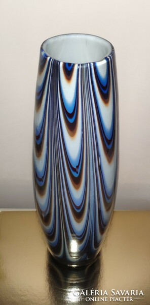 Muránói art glass padlóváza