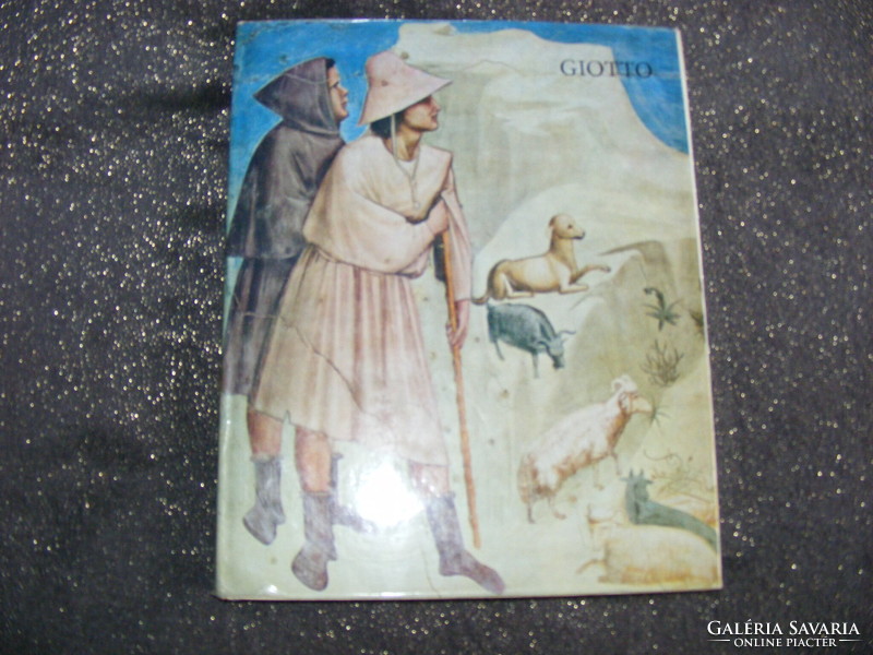 Giotto -román nyelven könyv, festmény, festészet, ikon