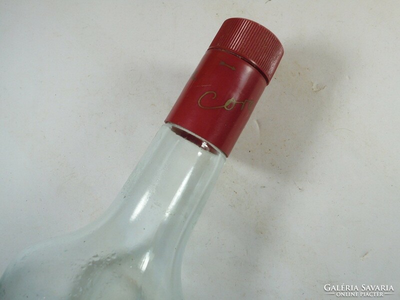 Régi papír címkés üveg palack - Cora Very Torino - 1980-as évek