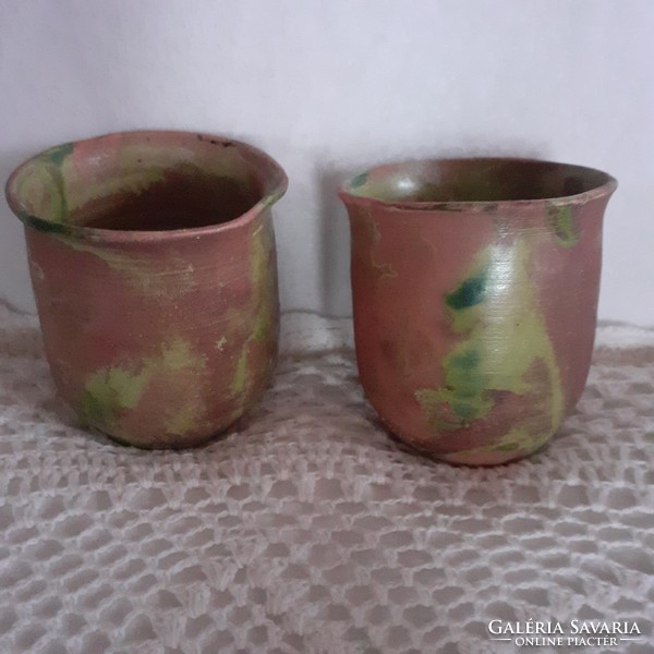 Floral vintage ceramic storage, pencil and toothbrush holder