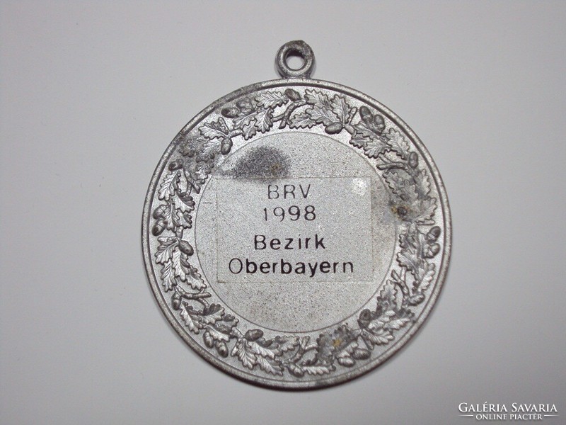 Sport érme emlékérme BRV 1998 Bezirk Oberbayern birkózás