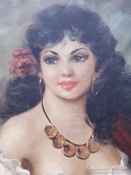 Cinka panna oil painting