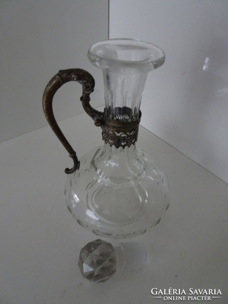 Very nice bieder carafe pourer with flawless polished glass.