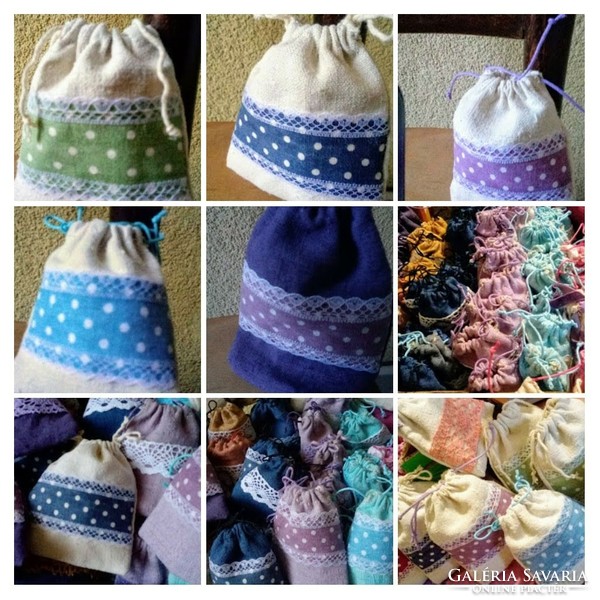 Canvas bag, lavender bag, decorative bag