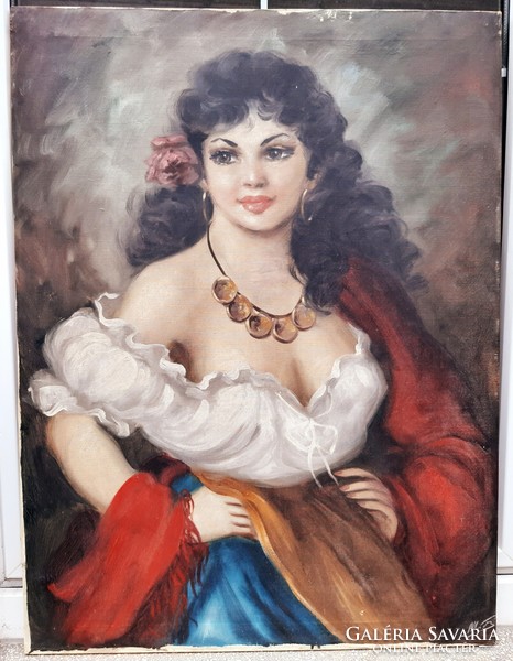 Cinka panna oil painting