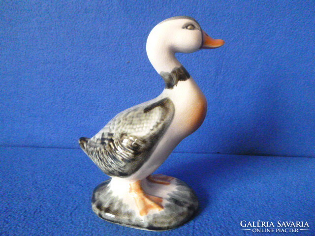 Ceramic duck.