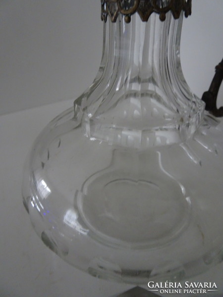 Very nice bieder carafe pourer with flawless polished glass.