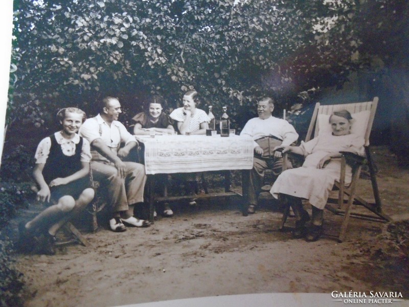 D193145   Régi fotó - Dunakeszi   Makkay család  1938