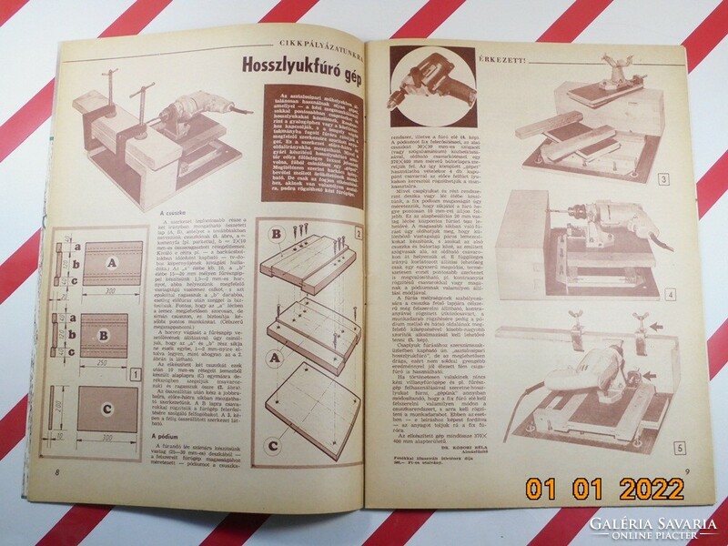 Old retro handyman hobby DIY newspaper - 77/11 - November 1977 - for a birthday