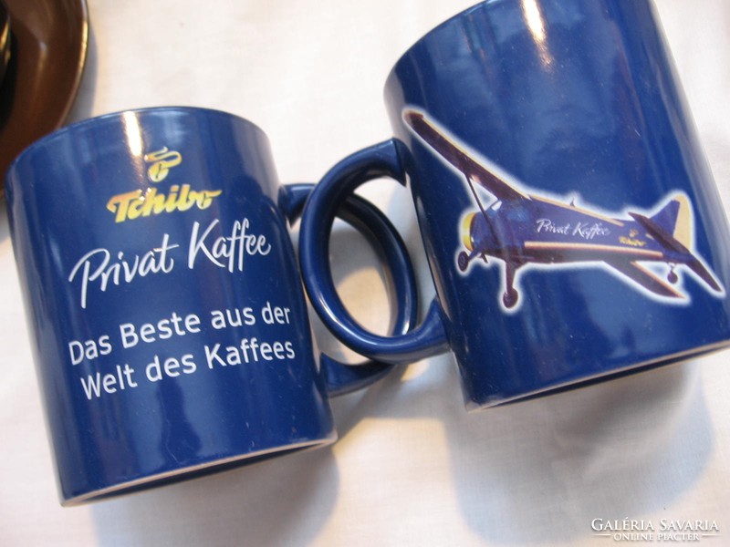 Retro tchibo private kaffe flying mug