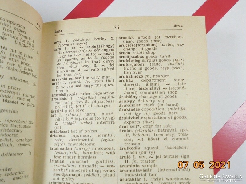 Országh László Hungarian-English dictionary