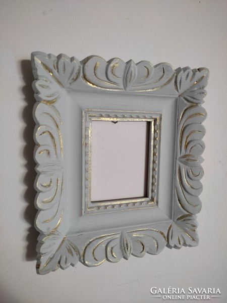 Vintage, carved solid wood picture frame, mirror frame