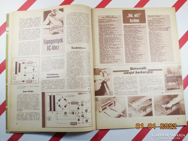 Régi retro Ezermester hobbi barkács újság - 77/7 - 1977 július - Születésnapra