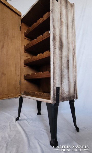 Wine cabinet, chest, loft, vintage style