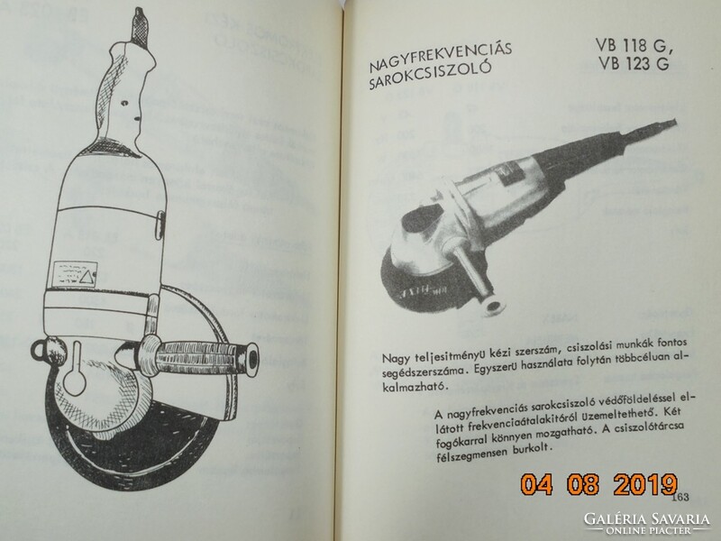 Czechoslovak finishing machines - retro hand tools electric DIY machines from the 1970s