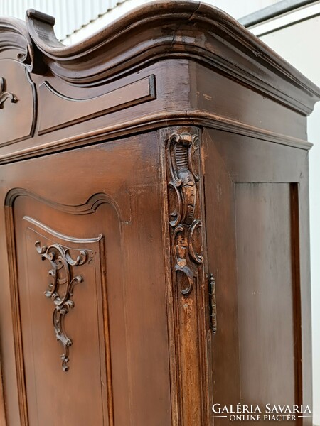 Viennese Baroque style two-door wardrobe