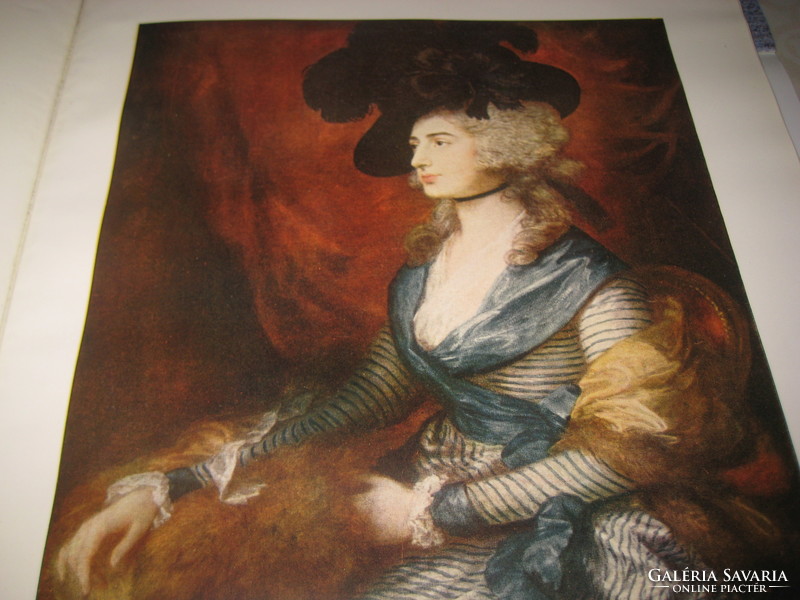 Album  , A női szépség a festő művészetben  szép állapot , 24 x 31 cm