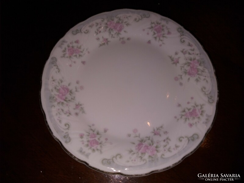 Guoguang Chinese porcelain flower cake plate 17.5 cm