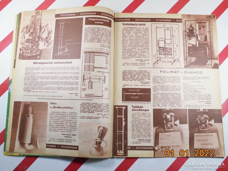 Old retro handyman hobby DIY newspaper - 72/2 - February 1972 - for a birthday