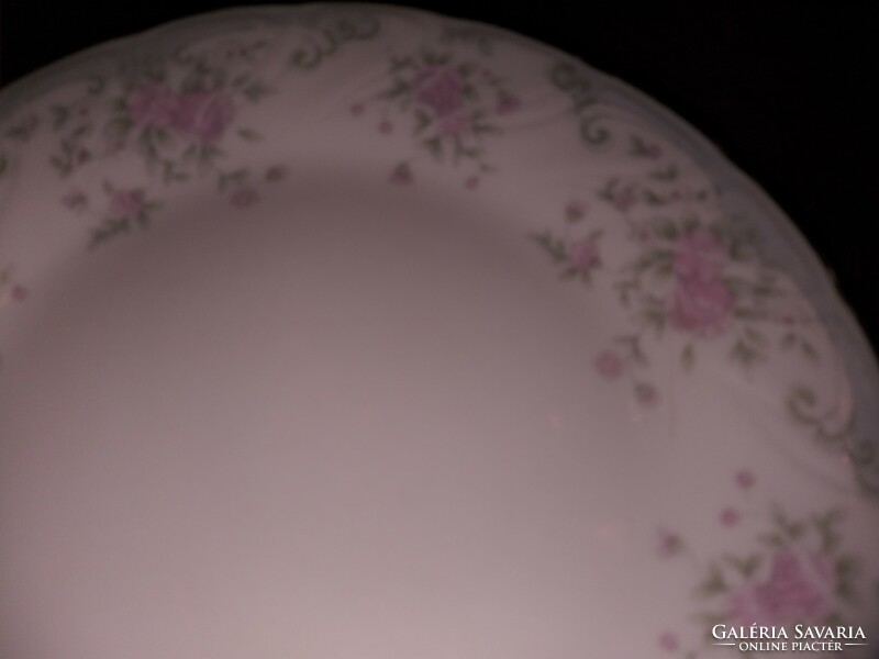 GUOGUANG kínai porcelán virágos süteményes tányér 17,5 cm