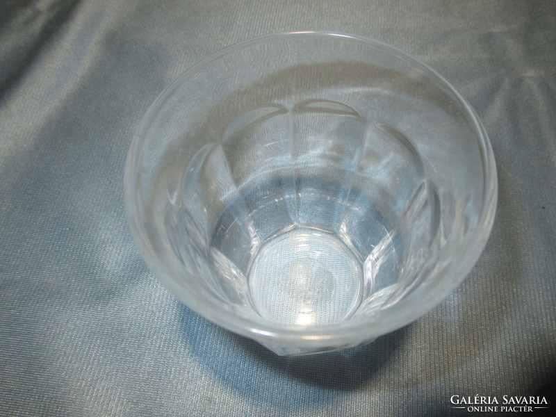Retro Duralex kávés-vizes üveg pohár