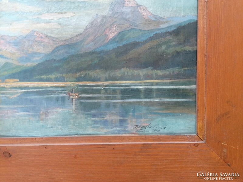 Demjén László (1864-1929) : Weissensee, 1896 München