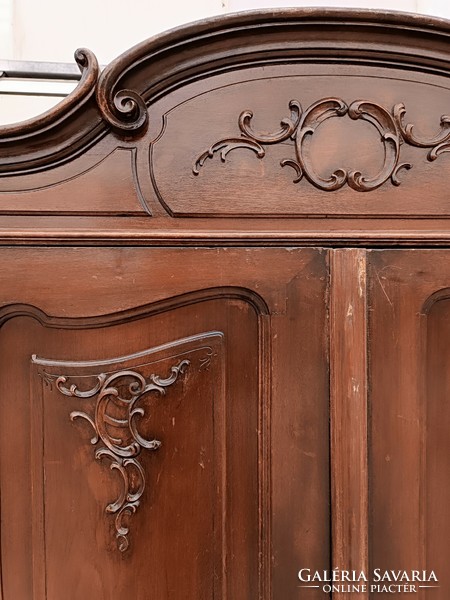 Viennese Baroque style two-door wardrobe