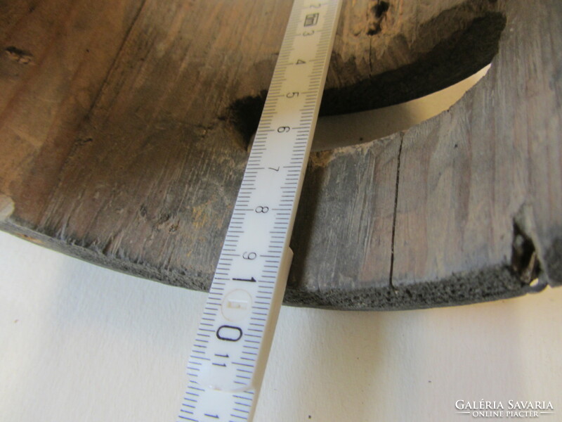 Wooden cylinder for Bieder clock