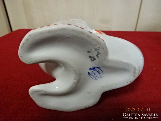 Russian porcelain, fish-shaped brandy set, 7 pieces. He has! Jokai.