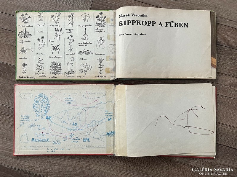 Marék Veronika: Kipkopp a fűben, Kipkopp gyerekei régi mesekönyvek
