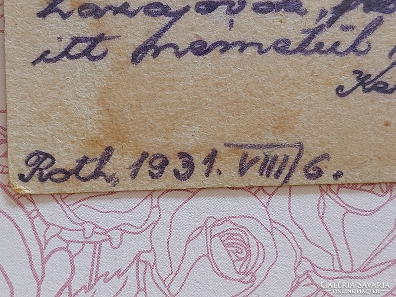 Old postcard 1931 postcard Nuremberg