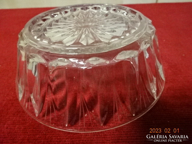 Polished glass small bowl, diameter 13.8 cm. He has! Jokai.
