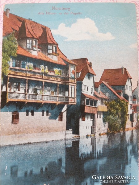 Old postcard 1931 postcard Nuremberg