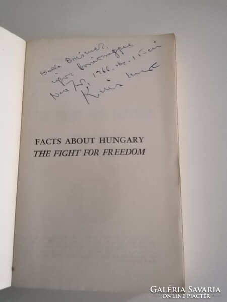 The fight for freedom autographed