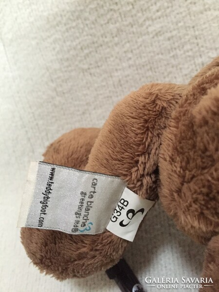 Medium brown, quality teddy bear, from the big foot series