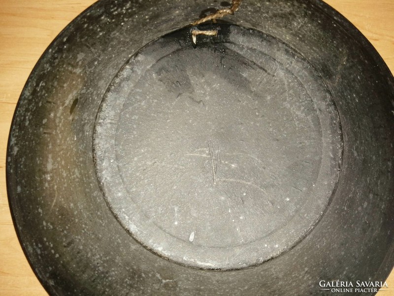 Karcagi kerámia falitányér átmérő 25,5 cm (n-1)