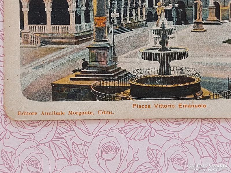 Régi képeslap levelezőlap Udine