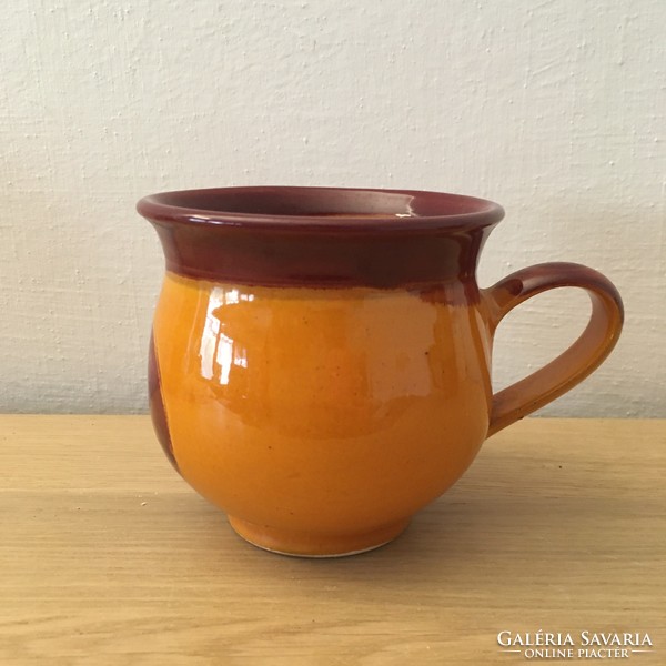 Apple glazed mug