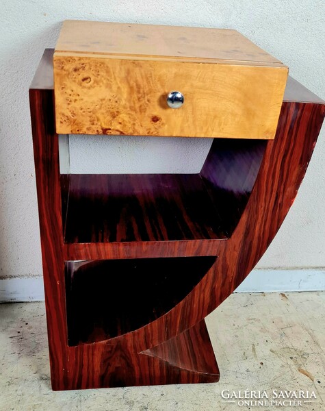 A656 art deco bedside cabinets with drawers