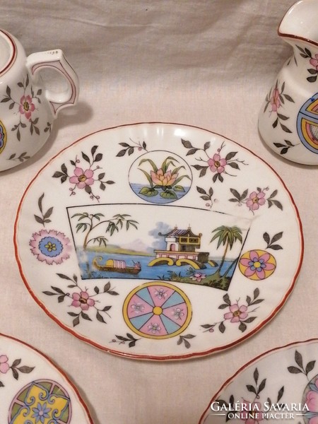 Hüttl tivadar imperial and royal court transport thick-walled porcelain set (