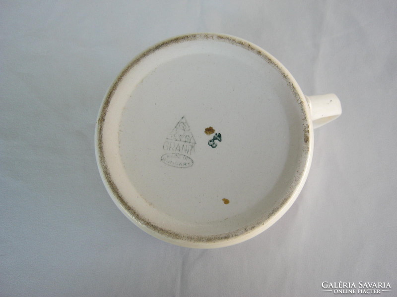 Granite ceramic polka dot 1 liter large mug