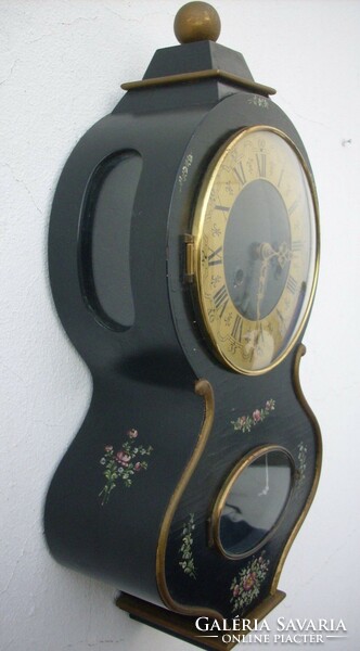Boulle style wall clock