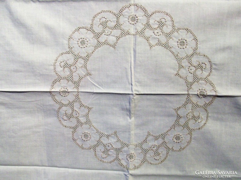 Beautiful old Toledo embroidered tablecloth
